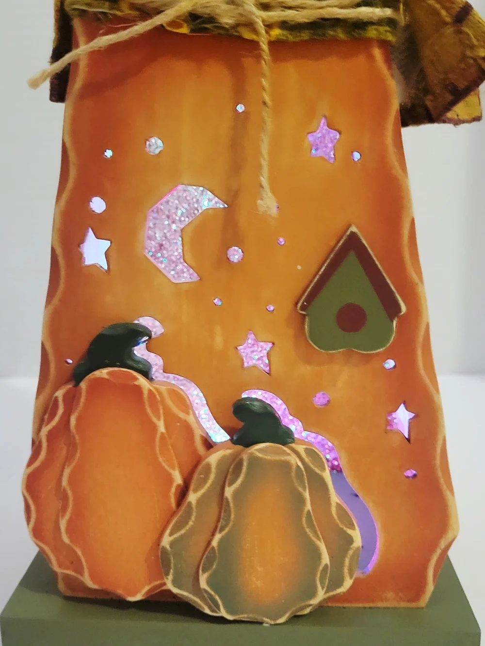 Vtg Halloween Harvest Scarecrow 16